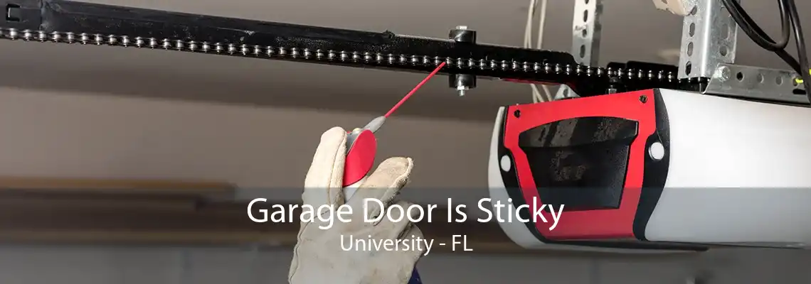 Garage Door Is Sticky University - FL