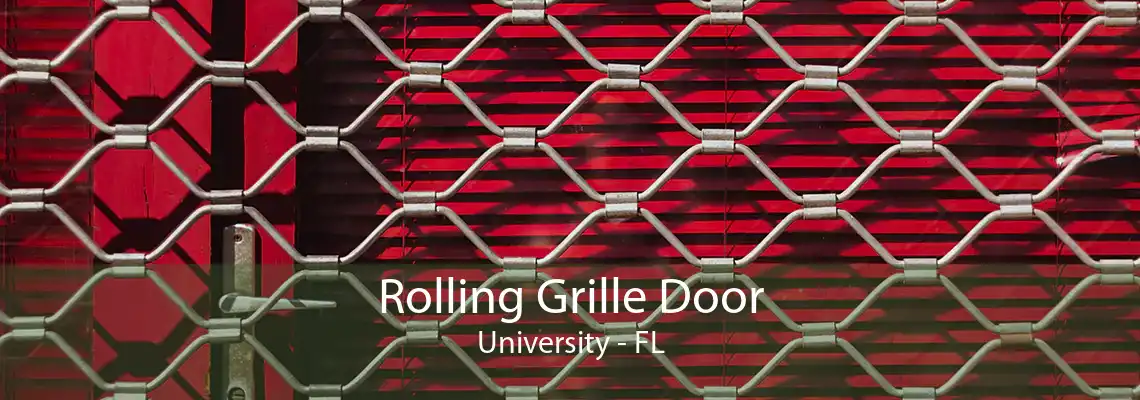 Rolling Grille Door University - FL