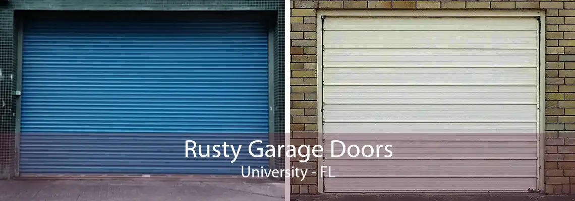 Rusty Garage Doors University - FL