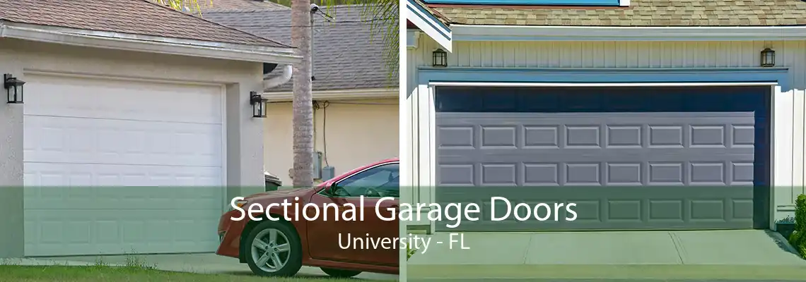 Sectional Garage Doors University - FL